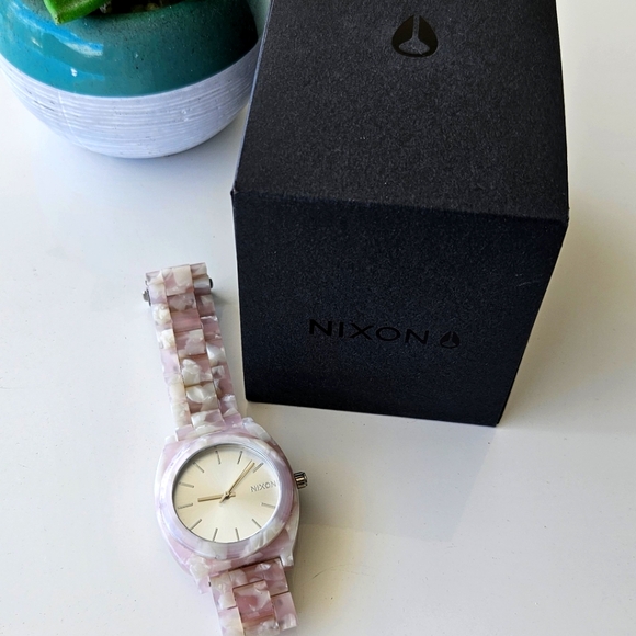 NIXON Time Teller Acetate Women's Watch - Picture 7 of 9